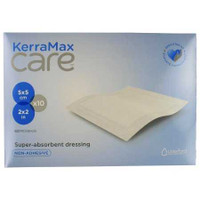 Super Absorbent Dressing KerraMax Care® 2 x 2 Inch Square PRD500-025 Case of 1100 PRD500-025 KerraMax Care® 1189375_CS