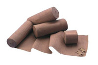 Elastic Bandage Flex-Master™ 6 Inch x 11 Yard Clip Detached Closure Tan NonSterile Standard Compression 79-98859 Box of 12 79-98859 Flex-Master™ 241748_BX