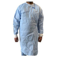 Surgical Gown Large Blue Sterile AAMI Level 4 Disposable 40121 Box/44