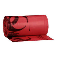 Infectious Waste Bag McKesson 7 to 10 gal. Red Bag Polymer Film 24 x 24 Inch 03-5700 Case of 500 03-5700 McKesson 206098_CS