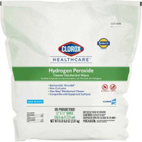 Clorox Healthcare® Surface Disinfectant Cleaner Premoistened Hydrogen Peroxide Based Manual Pull Wipe 185 Count Pouch Unscented NonSterile 30827 Case of 2 30827 Clorox Healthcare® 800194_CS