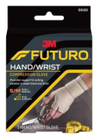 Support Gloves 3M™ Futuro™ Fingerless Small / Medium Over-the-Wrist Length Ambidextrous Nylon / Spandex 09183ENR Pack of 1 09183ENR 3M™ Futuro™ 971886_EA