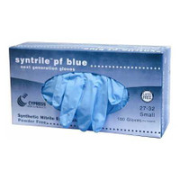 Exam Glove Syntrile® pf X-Large NonSterile Nitrile Standard Cuff Length Fully Textured Blue Not Rated 27-38 Case of 1000 27-38 Syntrile® pf 505246_CS