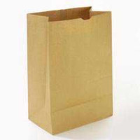 Grocery Bag General Brown Kraft Paper 1/6 BBL BAGSK1657 Case of 500 BAGSK1657 General 434621_CS