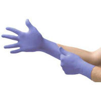 Exam Glove Supreno® SE Small NonSterile Nitrile Standard Cuff Length Textured Fingertips Blue Not Rated SU-690-S Box of 100 SU-690-S Supreno® SE 368034_BX
