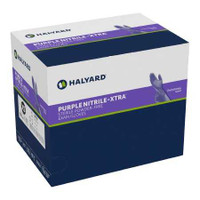 Exam Glove Purple Nitrile-Xtra™ X-Small Sterile Pair Nitrile Extended Cuff Length Textured Fingertips Purple Chemo Tested 14259 Box of 50 14259 Purple Nitrile-Xtra™ 849735_BX