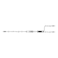 IV Pump Set Sapphire‚ Pump 1 Port 20 Drops / mL Drip Rate 200 Micron Filter 115 Inch Tubing Blood 12006-000-0010 Case of 20