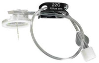 Huber Needle Infusion Set Surecan™ Safety II 22 Gauge 1/2 Inch 7-1/2 Inch Tubing Without Port 4447044-02 Box of 20 4447044-02 Surecan™ Safety II 1091152_BX