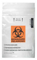 Biohazard Specimen Bag SPECI-ZIP™ Clear Bag 4 x 6 Inch 22310402 Case of 1000 22310402 SPECI-ZIP™ 814677_CS