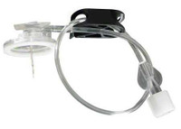 Huber Needle Infusion Set Surecan™ Safety II 20 Gauge 3/5 Inch 8 Inch Tubing Caresite Needleless Port, Y-site Injection Port 4447050-02 Case of 100 4447050-02 Surecan™ Safety II 1112646_CS