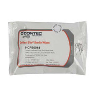 Contec® Critical Site® Surface Disinfectant Cleaner Premoistened Alcohol Based Manual Pull Wipe 60 Count Soft Pack Sterile HCPS6044 Bag of 4 HCPS6044 Contec® Critical Site® 1169511_BG