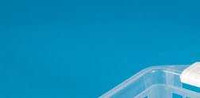 Storage Basket Flip and Stack Semi-Clear Plastic 3 x 6 x 9-1/2 Inch 18324C Pack of 1 18324C Flip and Stack 867052_EA