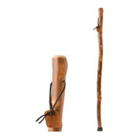 Walking Stick Brazos™ Wood 55 Inch Height American Hardwood 602-3000-1397 Pack of 1 602-3000-1397 Brazos™ 1229025_EA