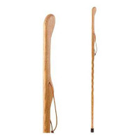Walking Stick Brazos™ Twisted HitchHiker Wood 55 Inch Height Oak 602-3000-1110 Pack of 1 602-3000-1110 Brazos™ Twisted HitchHiker 1229069_EA