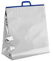 Thermal Bag 7-1/2 x 13 x 19 Inch Plastic Silver Snap Closure KG-35LT-PL00UH-1250 Case of 50