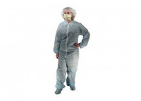 Coverall 2X-Large White Disposable NonSterile 382XXL Bag of 5 382XXL Dukal 916750_BG