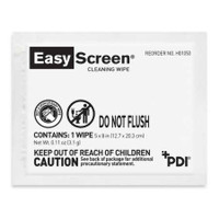 EasyScreen™ Surface Cleaner Premoistened Alcohol Based Manual Pull Wipe 50 Count Individual Packet Alcohol Scent NonSterile H01050 Case of 500 H01050 EasyScreen™ 1239404_CS