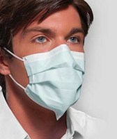 Procedure Mask Isofluid FogFree™ Anti-fog Strip Pleated Earloops One Size Blue NonSterile ASTM Level 1 Adult GCICXBSF Box of 40 GCICXBSF Isofluid FogFree™ 800934_BX