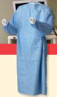 Non-Reinforced Surgical Gown with Towel Astound® 3X-Large / X-Long Blue Sterile AAMI Level 3 Disposable 95995 Case/20