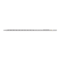 McKesson Serological Pipette 1 mL 0.01 mL Graduation Increments / 0.03 mL Negative Graduations Sterile 177-1701 Case of 500 177-1701 McKesson 1176004_CS