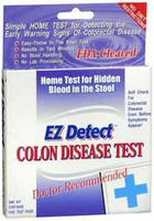 Cancer Screening Test Kit EZ Detect™ Fecal Occult Blood Test (FOBT) 5 Tests CLIA Waived 08305910001 Box of 5 08305910001 EZ Detect™ 739654_BX
