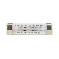 Refrigerator / Freezer Thermometer Fisherbrand™ Durac® Fahrenheit / Celsius -40° to +80°F (-40° to +25°C) Without External Probe Wall Mount Does Not Require Power 13201966 Each/1