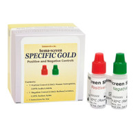 Colorectal Cancer Screening Control Set Hema-Screen SPECIFIC‚ Hemoglobin Positive Level / Negative Level HSGDCON Box of 1