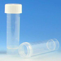 Storage and/or Transport Tube Plain 5 mL Screw Cap Polypropylene Tube 6101 Case of 1000 6101 Globe Scientific 811191_CS