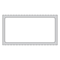 Blank Label Thermal Label White Paper 1 x 2 Inch THERMD16 Case of 10400 THERMD16 PRECISION DYNAMICS 1159185_CS
