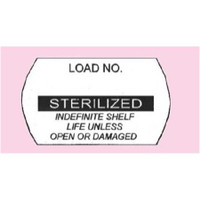 Pre-Printed Label Laboratory Use Black / White Sterilized Black Sterilization Label H369023S Roll/1