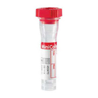 MiniCollect® Capillary Blood Collection Tube Clot Activator Additive 1 mL Rubber Cross-Section Cap Polypropylene Tube 450470 Box of 100 450470 MiniCollect® 574504_BX