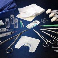 Chest Tube Insertion Tray MNS1080 Case of 12 MNS1080 MEDLINE 319070_CS