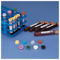 Fisherbrand™ Sav-It™ Tube Closure Elastomer Co-Polymer Yellow For use with 12 to 13 mm Tubes NonSterile 0270715 Pack of 1000 0270715 Fisherbrand™ Sav-It™ 851707_PK
