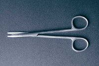 Dissecting Scissors McKesson Argent™ Metzenbaum 5-1/2 Inch Length Surgical Grade Stainless Steel NonSterile Finger Ring Handle Straight Blunt Tip / Blunt Tip 43-1-335 Pack of 1 43-1-335 McKesson Argent™ 487349_EA
