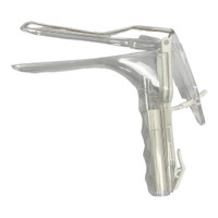 Vaginal Speculum NonSterile Office Grade Plastic Small Double Blade Duckbill Disposable Built-In Light Source 22200 Case of 100