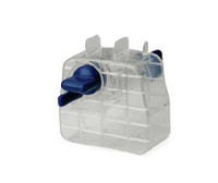 Fluid Trap ViroSafe® Translucent, 100 cc Fluid Capacity, 1/4 Inch and 7/8 Inch Connection Ports VSFT10 Case of 10 VSFT10 ViroSafe® 1214168_CS