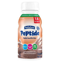 Pediatric Oral Supplement PediaSure® Peptide 1.0 Cal Chocolate Flavor 8 oz. Bottle Liquid Peptide Malabsorption / Maldigestion 67073 Case/24
