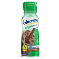 Oral Supplement Glucerna® Hunger Smart Shake Rich Chocolate Flavor Liquid 10 oz. Bottle 68604 Case/24