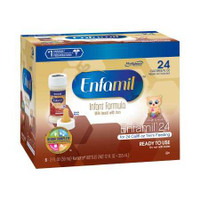Infant Formula Enfamil® 24 Unflavored 2 oz. Bottle Liquid Iron 166802 Case of 48 166802 Enfamil® 24 1099228_CS