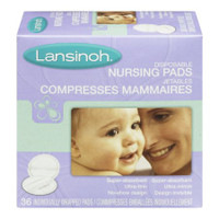 Nursing Pad Lansinoh® Polymer Disposable 04467720260 Box/36