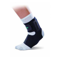 Ankle Support Aircast® AirHeel™ with Stabilizers Large Pull-On / Hook and Loop Closure Male 11-1/2 and Up / Female 13 and Up Foot 09BL Pack of 1 09BL Aircast® AirHeel™ with Stabilizers 896938_EA