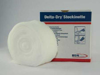 Stockinette Water Resistant Delta-Dry® 2 Inch x 11 Yard Polypropylene / Nylon / Polyester Mesh NonSterile 7456401 Case of 2 7456401 Delta-Dry® 807592_CS
