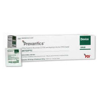 Device Swab Strip Prevantics® 3.15% / 70% Strength CHG (Chlorhexidine Gluconate) / Isopropyl Alcohol Individual Packet NonSterile B123ST Case of 1600 B123ST Prevantics® 1042684_CS