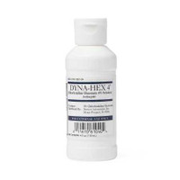 Surgical Scrub Solution Dyna-Hex 4® 4 oz. Bottle 4% Strength CHG (Chlorhexidine Gluconate) NonSterile 1061DYN04 Pack of 1 1061DYN04 Dyna-Hex 4® 483093_EA