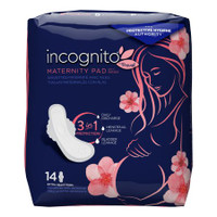 Maternity Pad incognito® by Prevail Maternity Pad with Wings Heavy Absorbency PVH-614 Bag/14