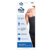 Cold Pack with Wrap Polar Ice® Back One Size Fits Most Nylon / Polyester / Water Reusable 30108 Each/1