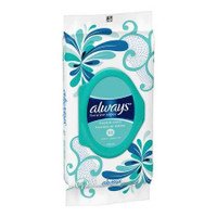Feminine Hygiene Wipe Always® Refresh Soft Pack Fresh Scent 32 Count 03700095899 Pack of 32 03700095899 Always® Refresh ﻿1231751_PK