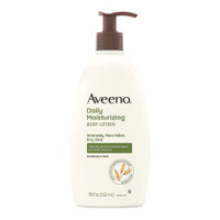Hand and Body Moisturizer Aveeno® Daily Moisturizing 18 oz. Pump Bottle Unscented Lotion 38137003844 Each/1