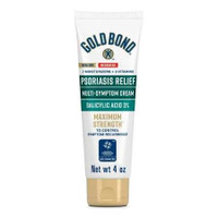 Psoriasis Cream Gold Bond® Psoriasis Relief Medicated Multi-Symptom 4 oz. Tube Unscented Cream 04116704125 Pack of 1 04116704125 Gold Bond® Psoriasis Relief Medicated Multi-Symptom 1230686_EA