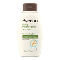Body Wash Aveeno® Active Naturals Liquid 12 oz. Bottle Scented 38137001418 Each/1